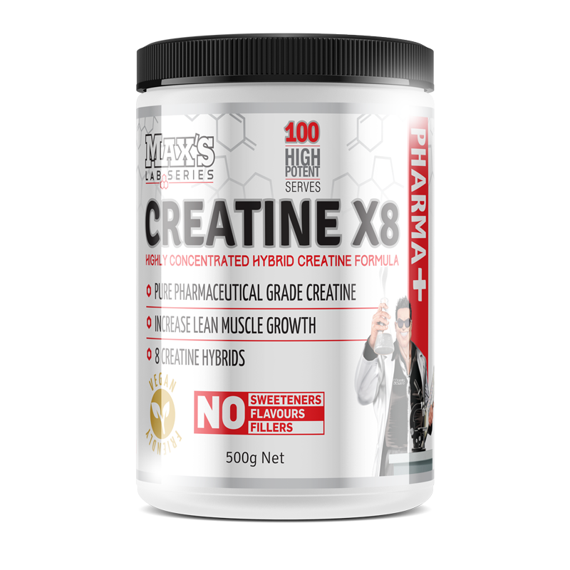 MAX'S LAB SERIES CREATINE X8 500G / UNFLAVOURED 9317293433363 | eBay