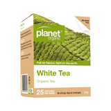 Planet Organic White Tea Organic Tea 25 tea bags