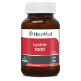 NutriVital Lysine 1000 50 tabs