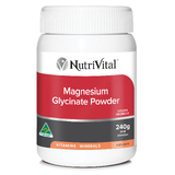 NutriVital Magnesium Glycinate Powder 240g