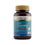 Herbs of Gold Zinc Chewable 60 tabs