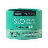 Slo Natural Beauty Tooth Tablets Fresh Mint 60 tabs